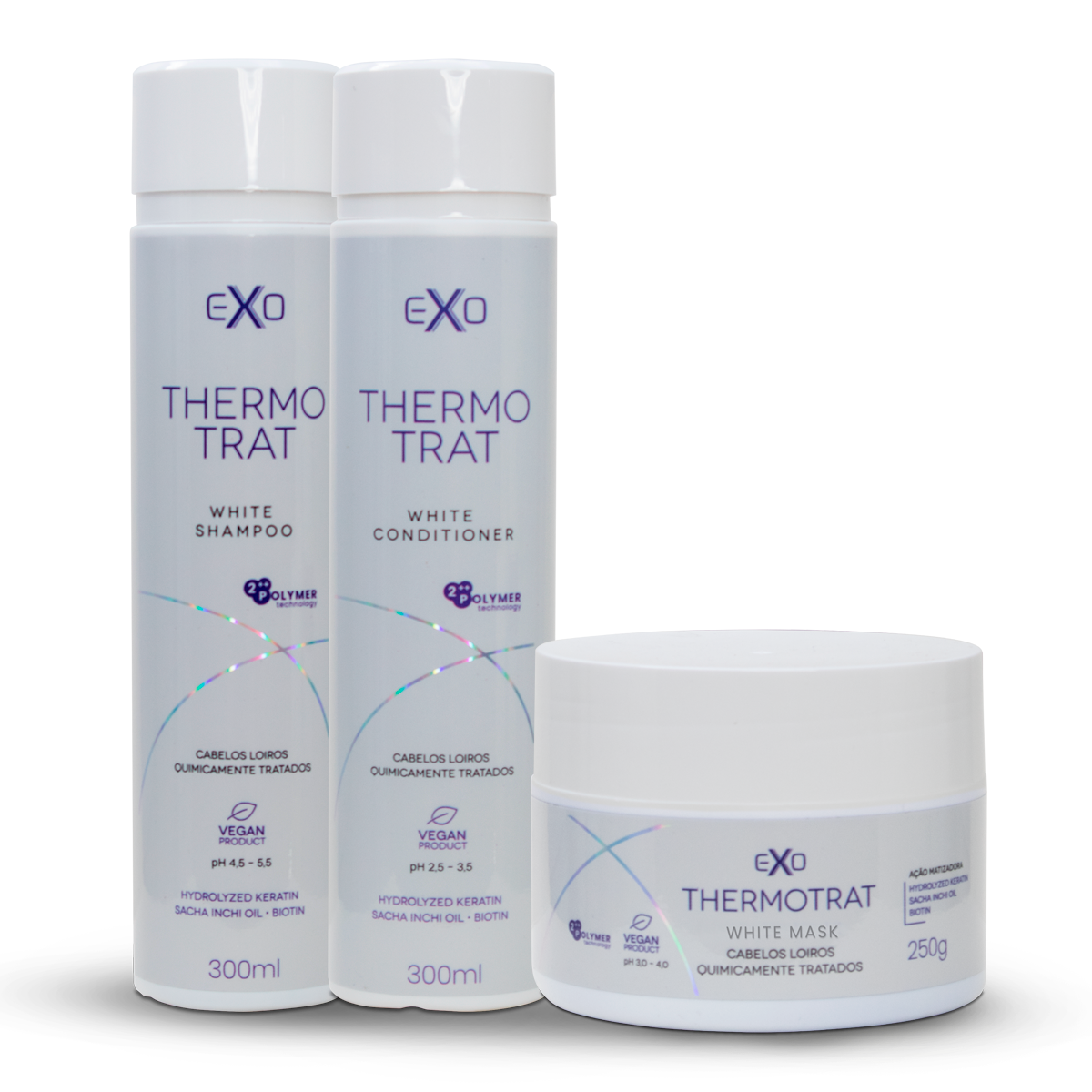 Thermotrat White Kit Home Care Capilar - Proteção da cor !