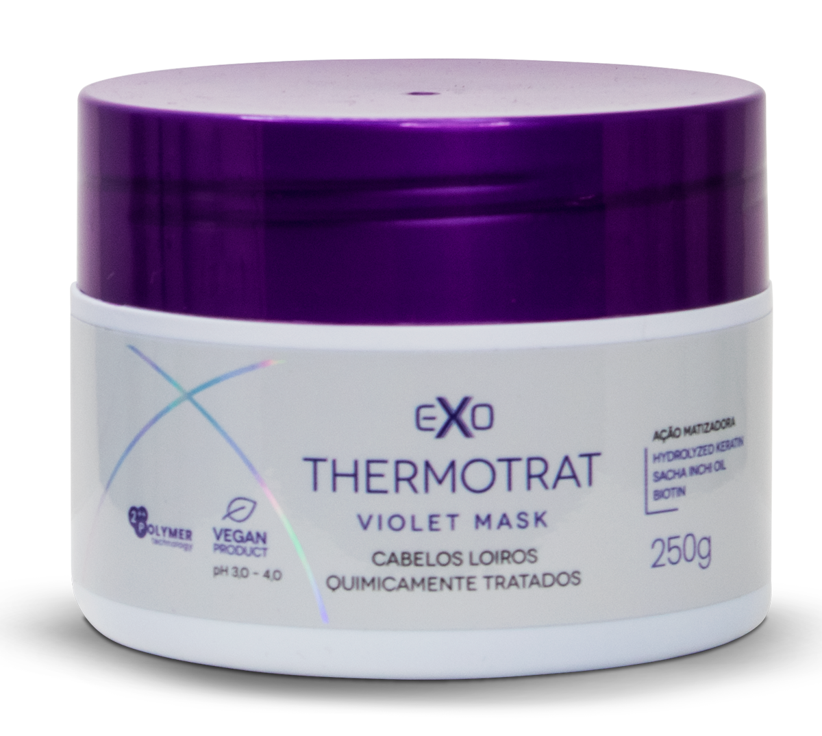 Thermotrat Violet Mask 250 g - Matização Capilar Home Care !