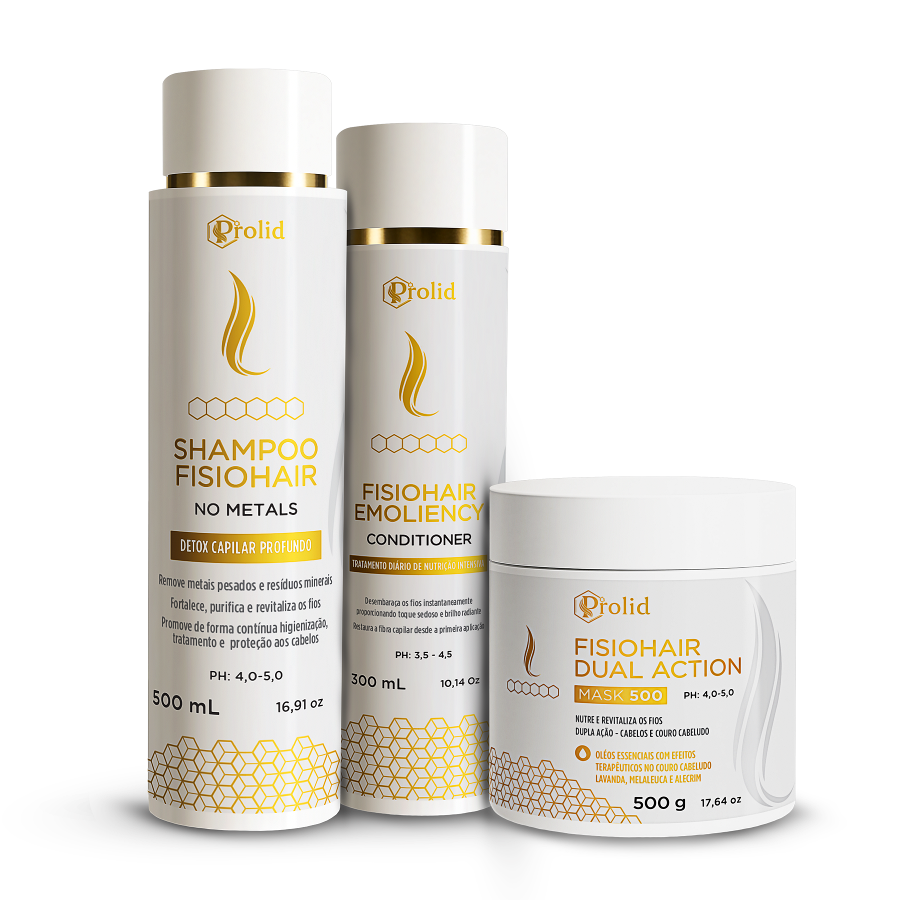 Tratamento Capilar Prolid Fisiohair -  Cabelos e Couro Cabeludo!